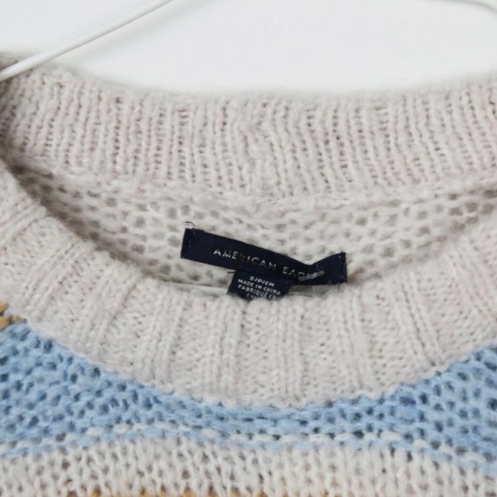 NWOT Striped American Eagle Sweater Size Small - Picture 4 of 5